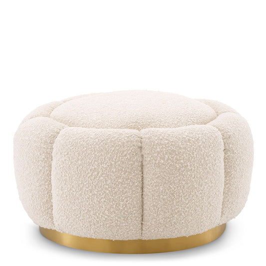Cream Boucle Ottoman Inger