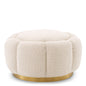Cream Boucle Ottoman Inger