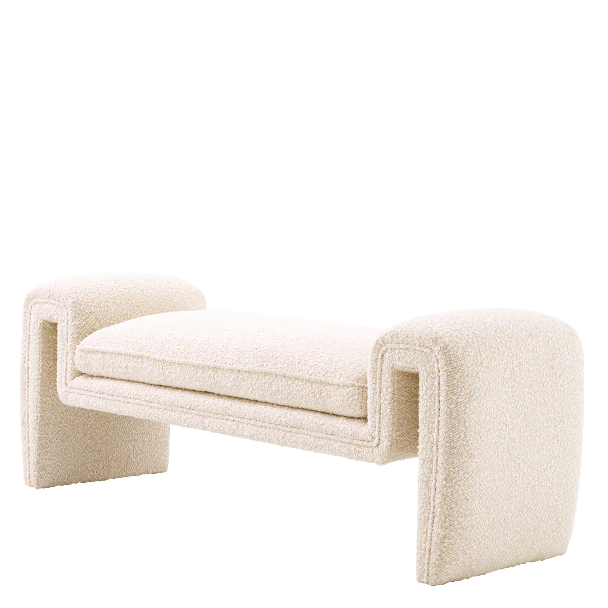 Free-form Upholstered Bench S Tondo