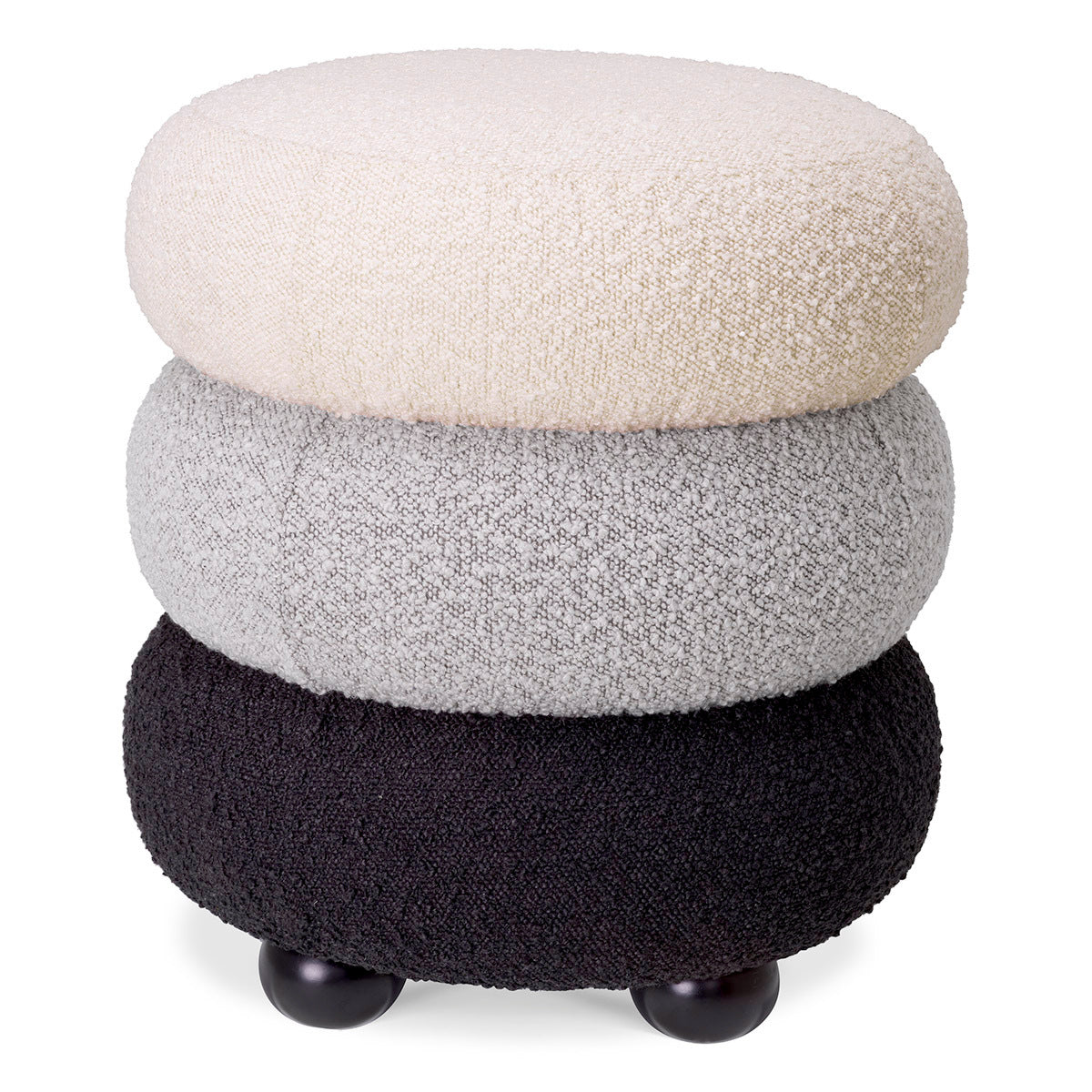 Upholstered Accent Stool Tulum