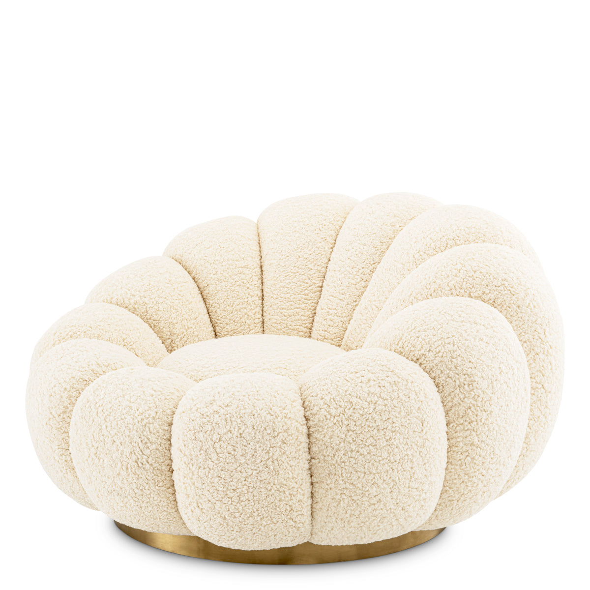 Flower Design Swivel Chair Mello | Cabothousefurniture.com