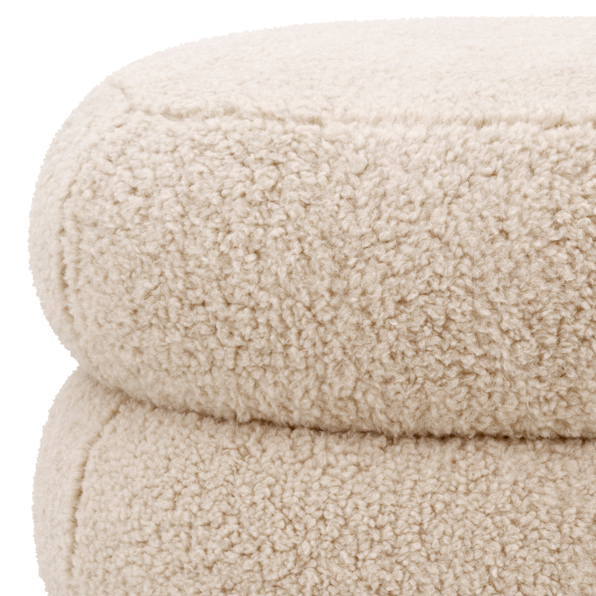 Upholstered Accent Stool Tulum