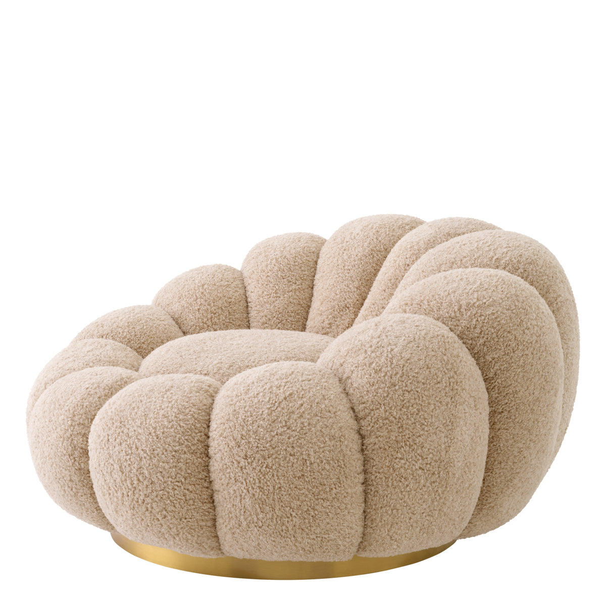 Flower Design Swivel Chair Mello | Cabothousefurniture.com