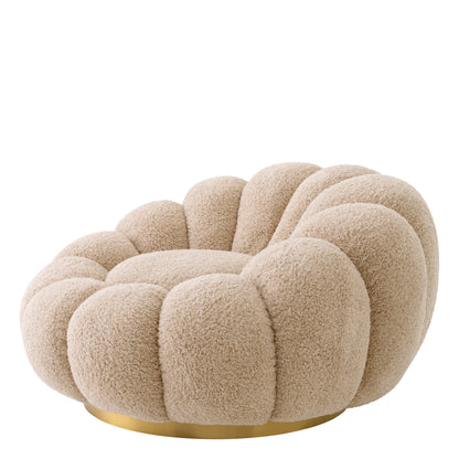 Flower Design Swivel Chair Mello | Cabothousefurniture.com