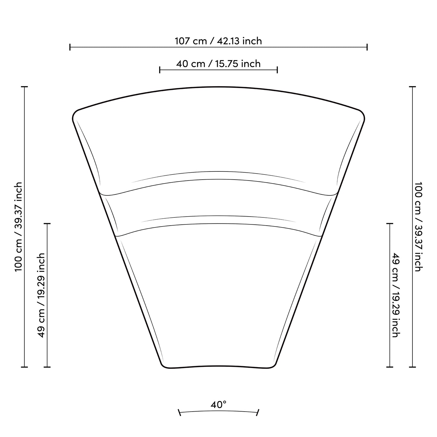 Inside Corner Modular Sofa Lindau | Cabothousefurniture.com