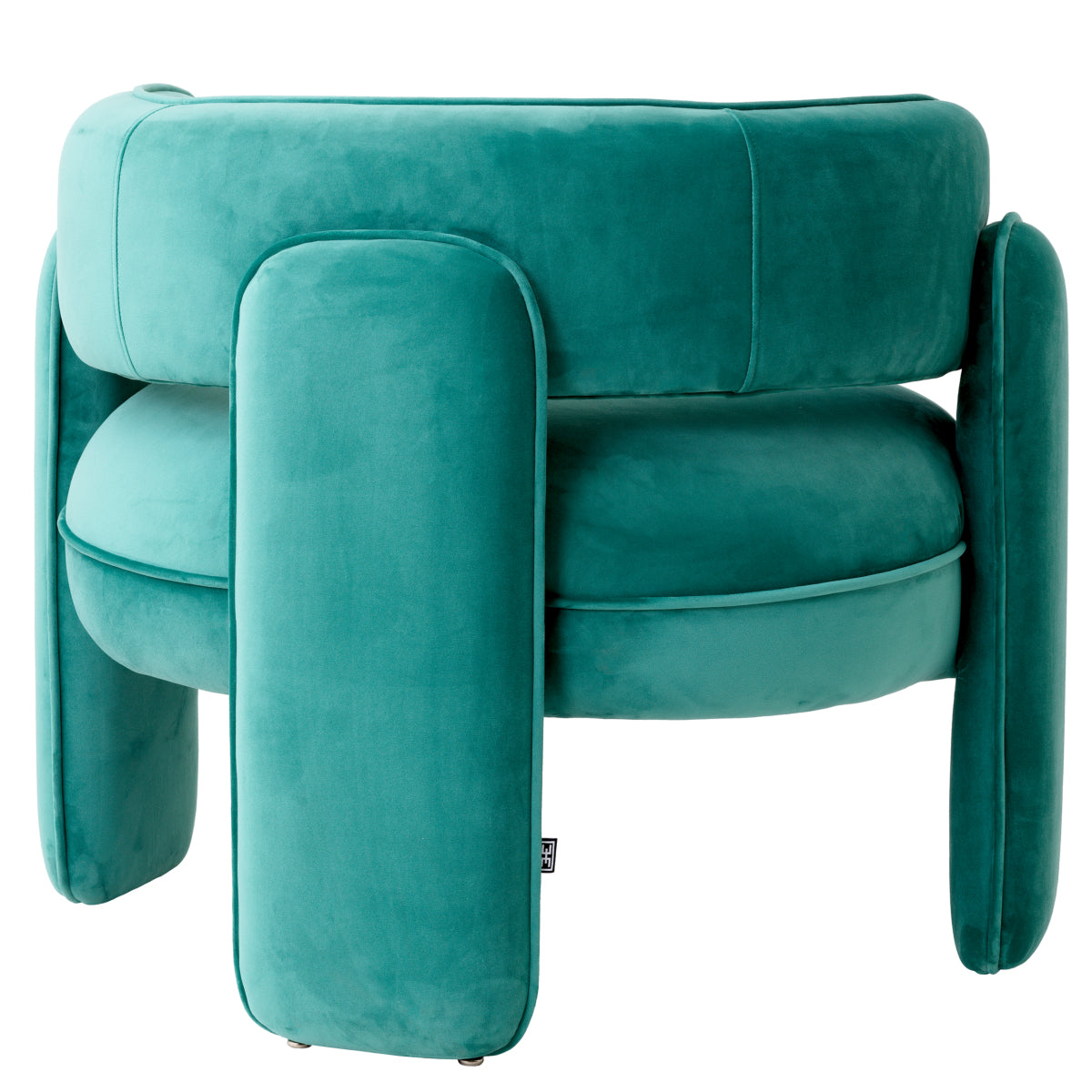 Velvet Modern Accent Chair Chaplin | Cabothousefurniture.com