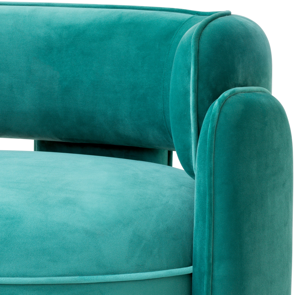 Velvet Modern Accent Chair Chaplin | Cabothousefurniture.com
