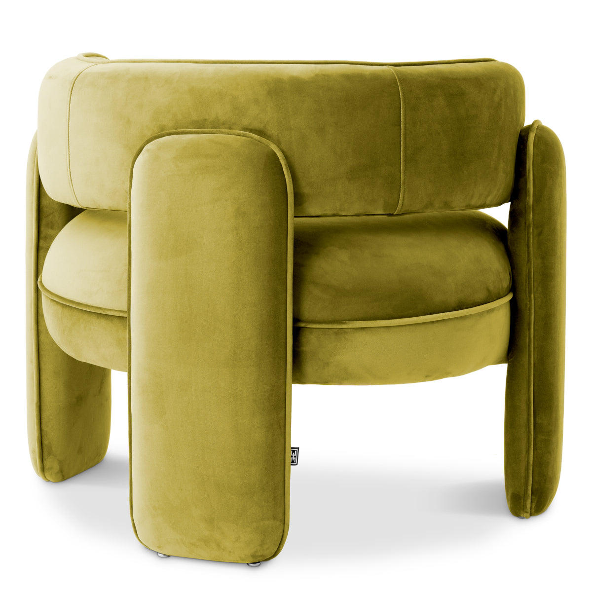 Velvet Modern Accent Chair Chaplin | Cabothousefurniture.com