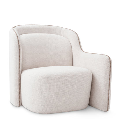Off White Accent Chair Barrier | Cabothousefurniture.com