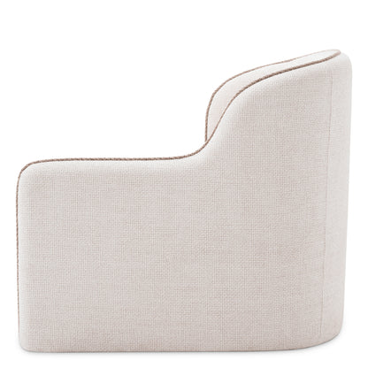 Off White Accent Chair Barrier | Cabothousefurniture.com