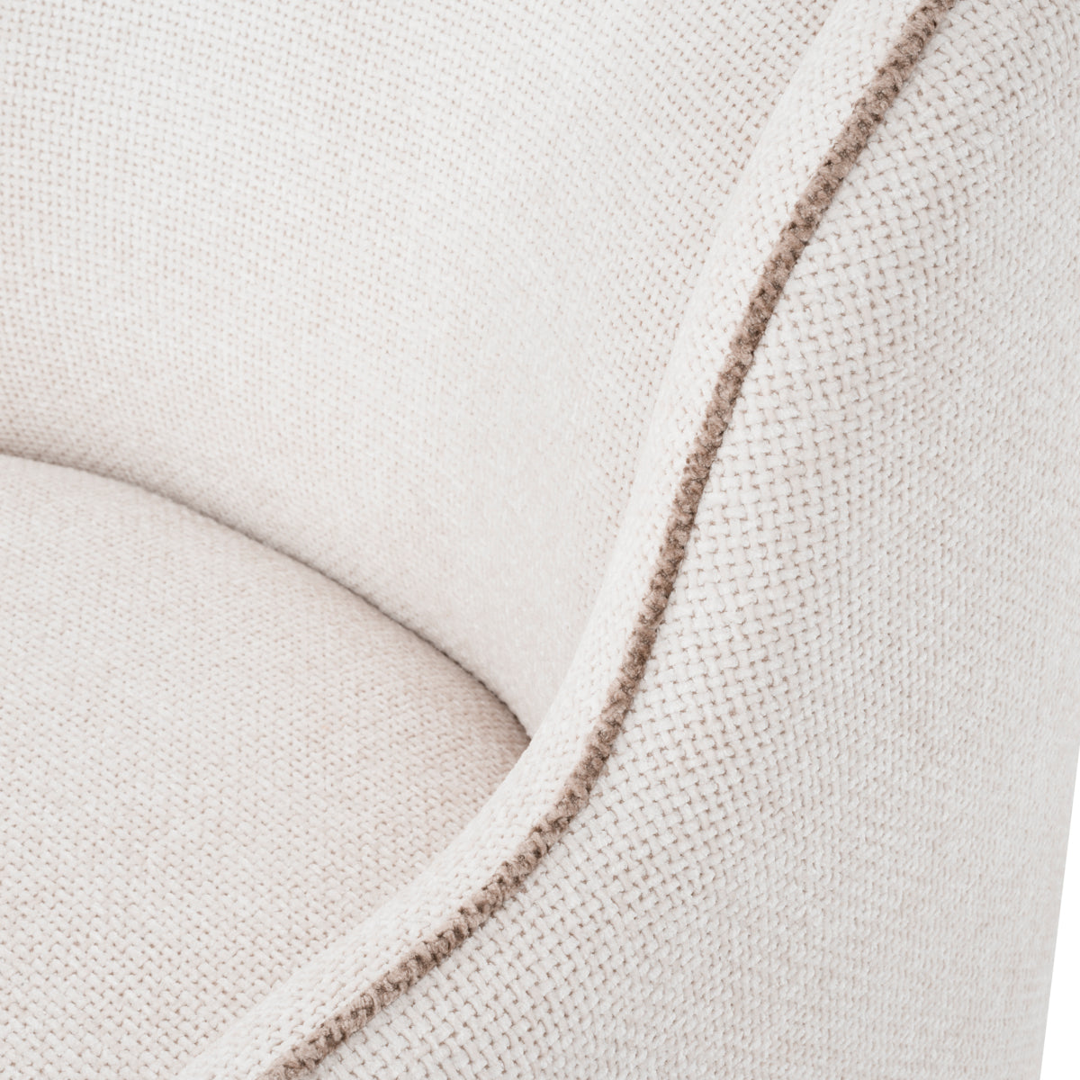 Off White Accent Chair Barrier | Cabothousefurniture.com