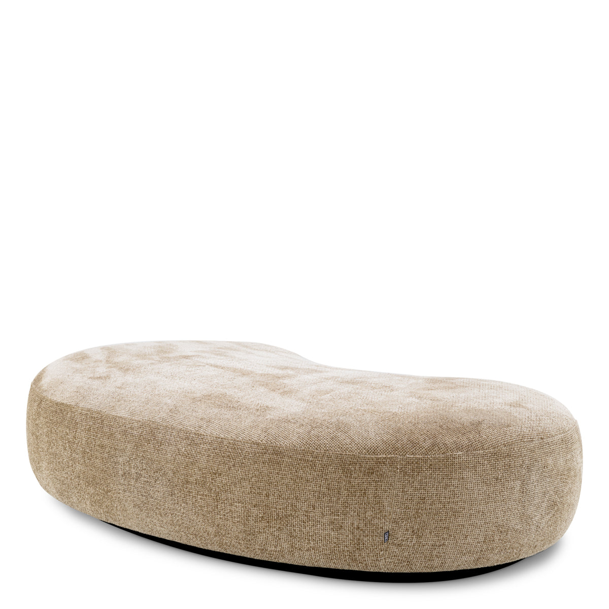 Curved Upholstered Bench Bjorn