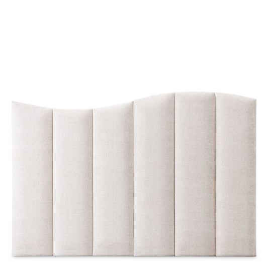 White Upholstered Headboard Chanton | Cabothousefurniture.com