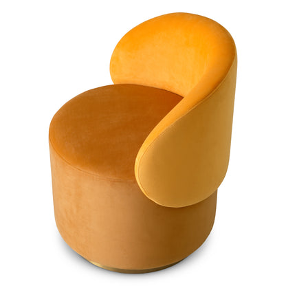 Velvet Low Dining Chair Greer