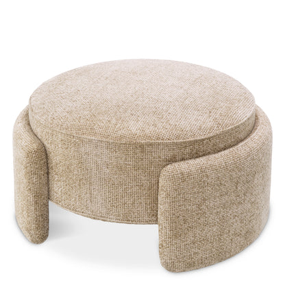 Upholstered Modern Stool Ortega