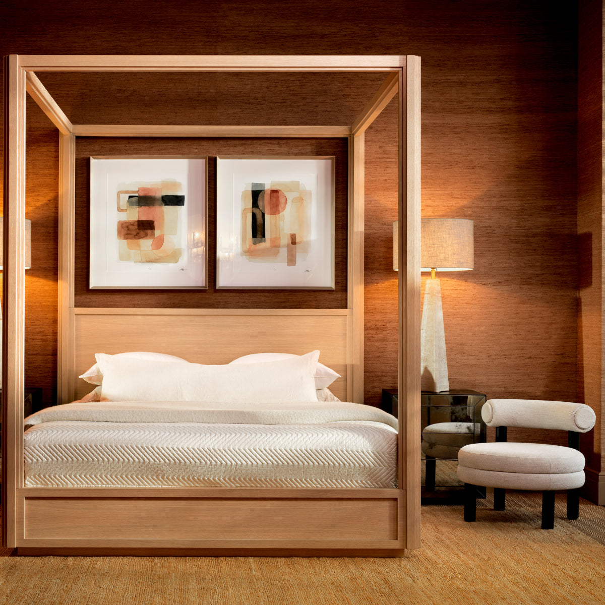 Sand Modern Lounge Chair Zoey | Cabothousefurniture.com