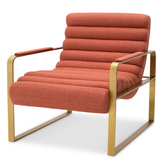 Padded Modern Lounge Armchair Olsen | Cabothousefurniture.com