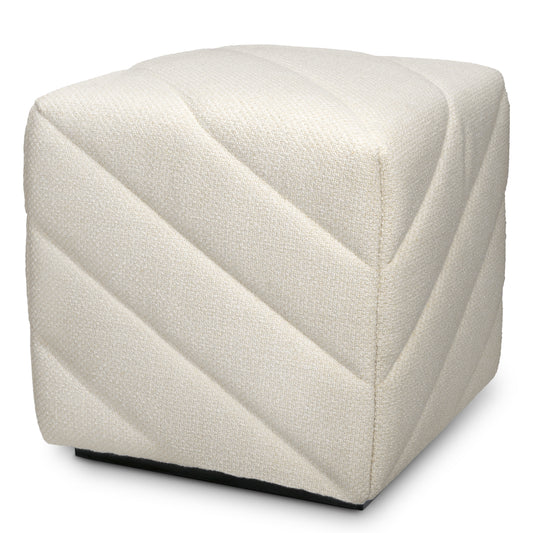 Upholstered Modern Stool Avellino | Cabothousefurniture.com