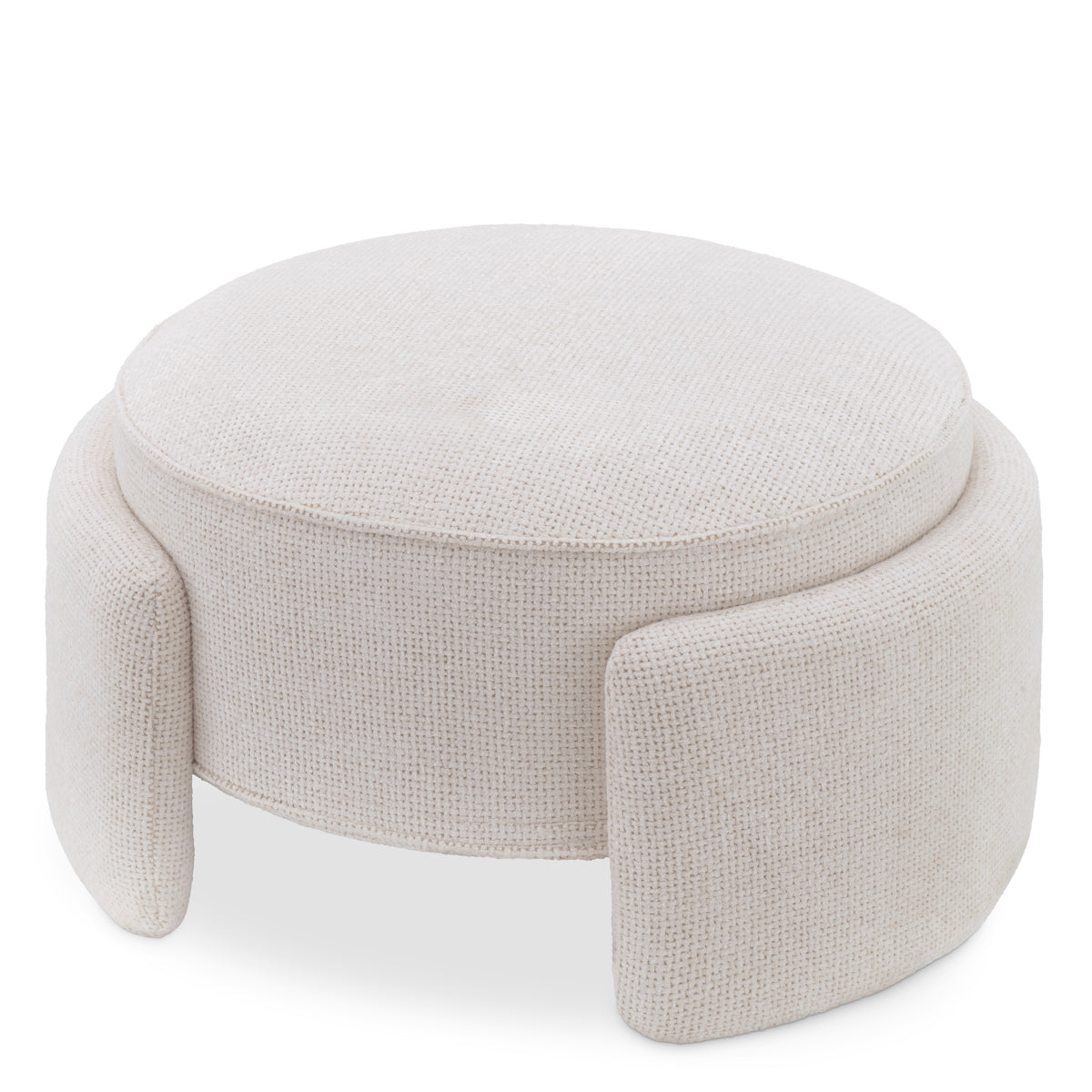 Upholstered Modern Stool Ortega