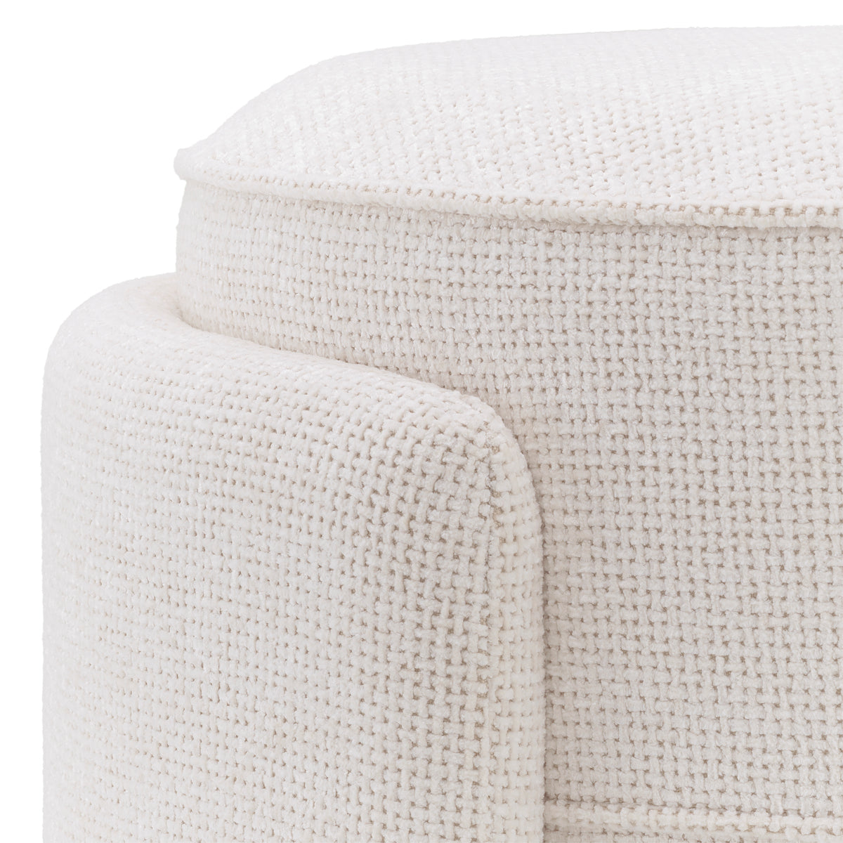Upholstered Modern Stool Ortega