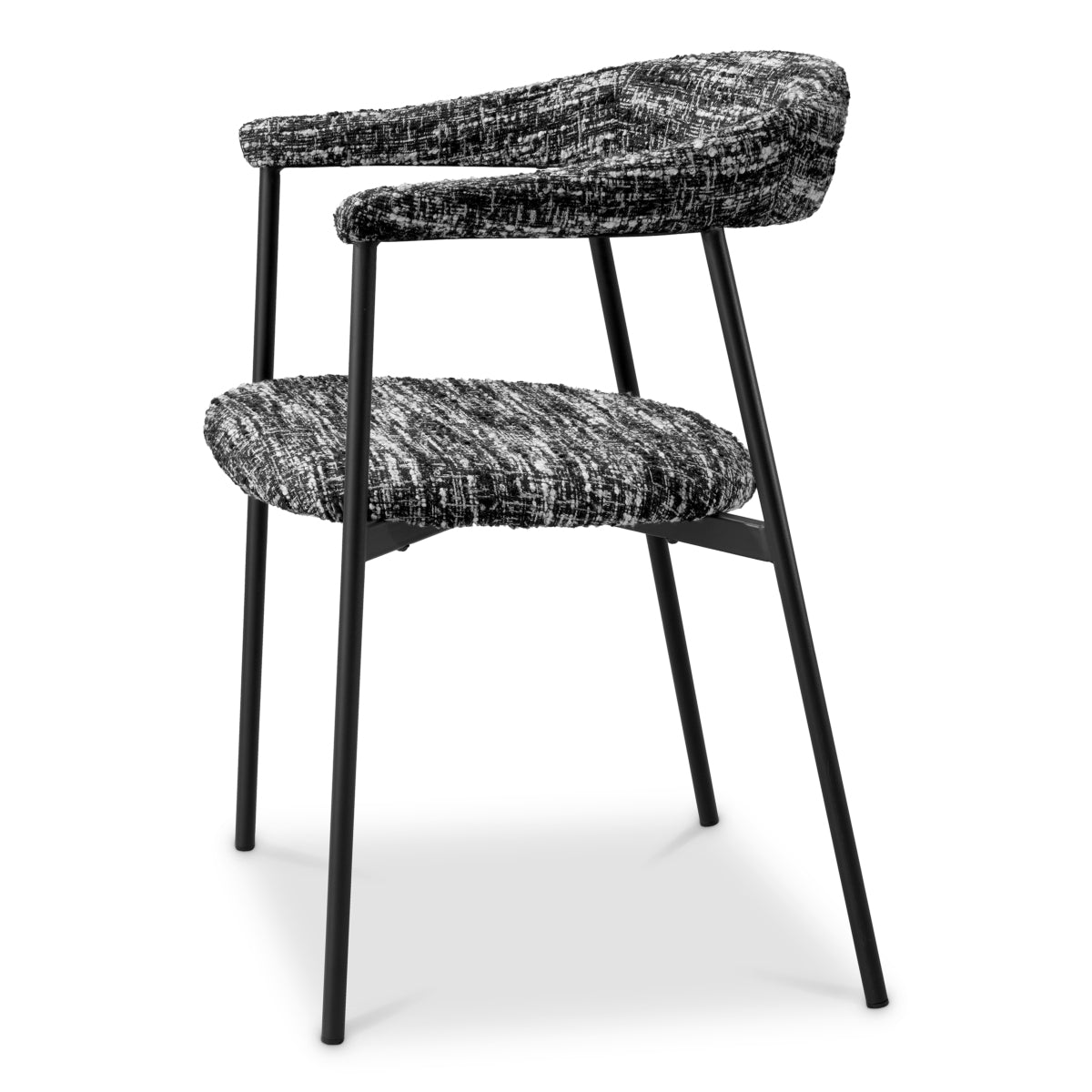 Bouclé Dining Chairs (2) Julio | Cabothousefurniture.com