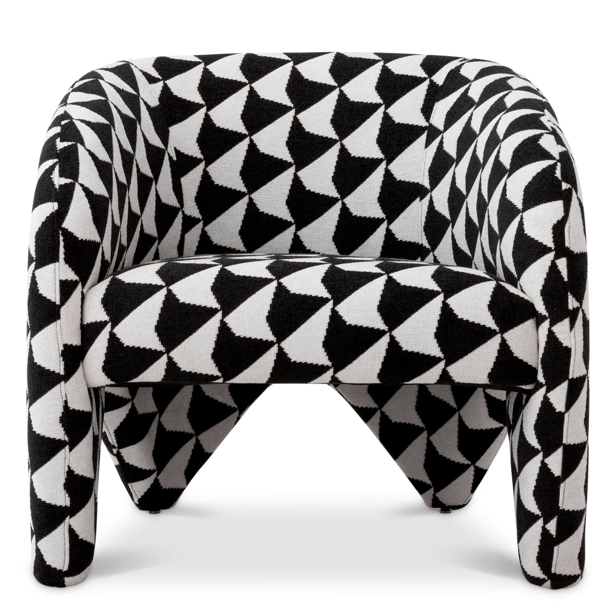 Zenith Black & White Chair Toledo | Cabothousefurniture.com