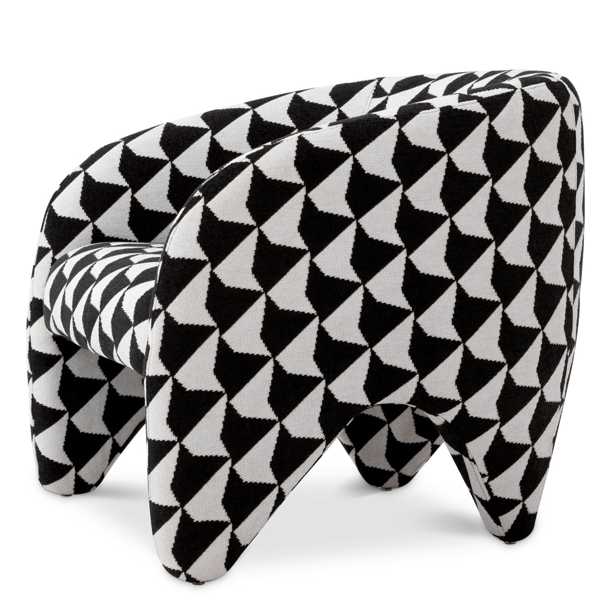 Zenith Black & White Chair Toledo | Cabothousefurniture.com