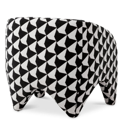 Zenith Black & White Chair Toledo | Cabothousefurniture.com