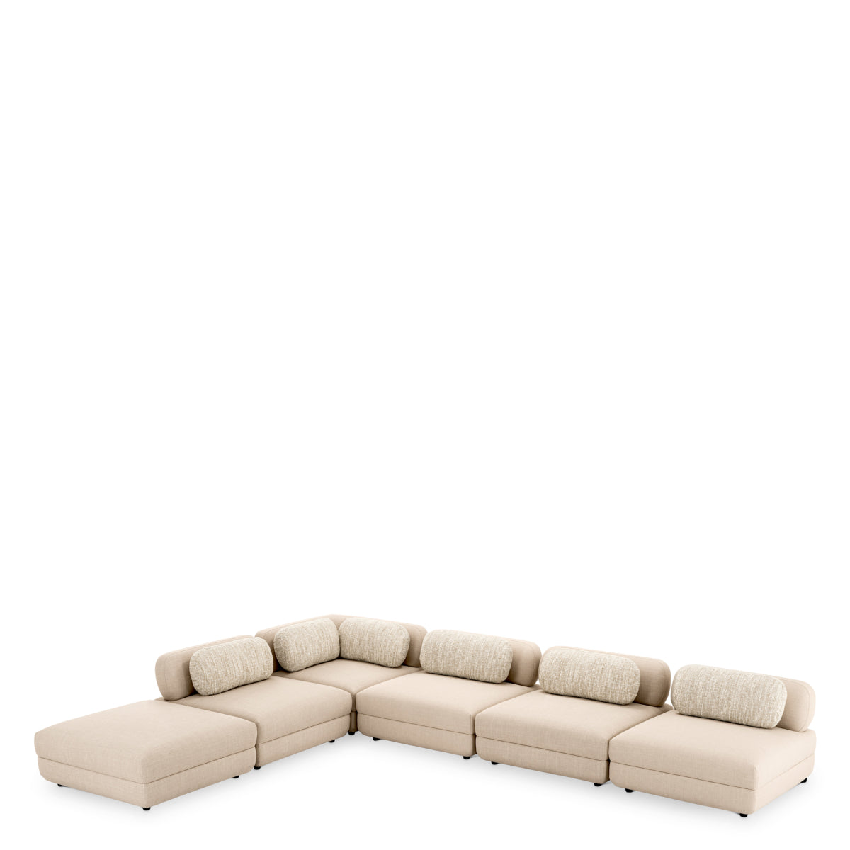 Scalea Sand Modular Sofa Paulo | Cabothousefurniture.com