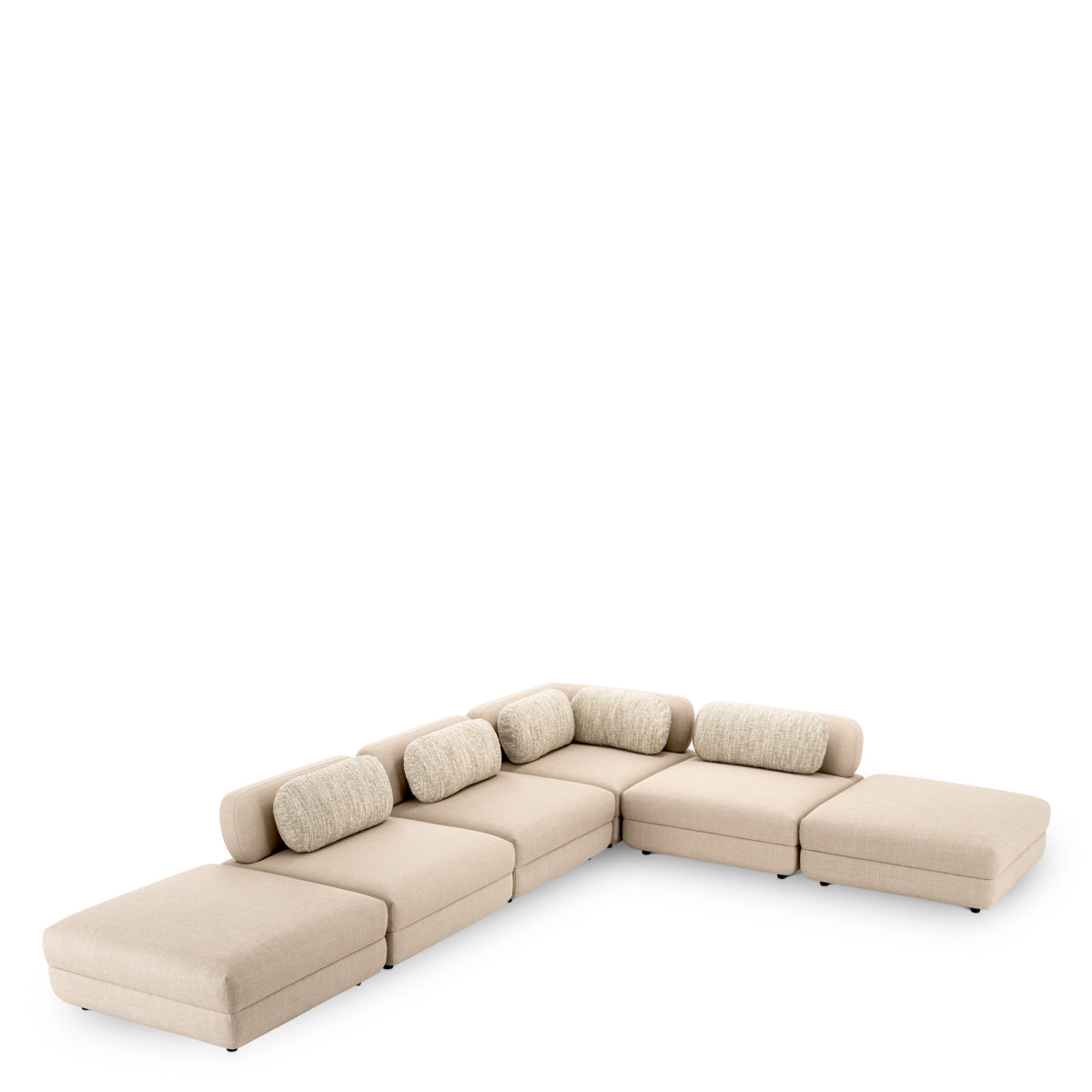 Scalea Sand Modular Sofa Paulo | Cabothousefurniture.com