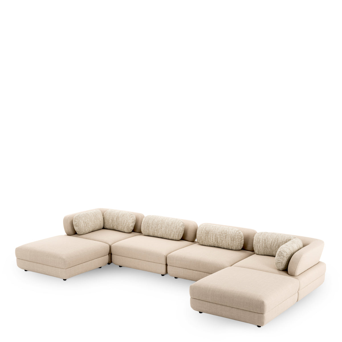 Scalea Sand Modular Sofa Paulo | Cabothousefurniture.com