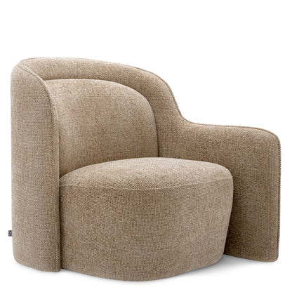 Lyssa Sand Upholstered Armchair Barrier | Cabothousefurniture.com