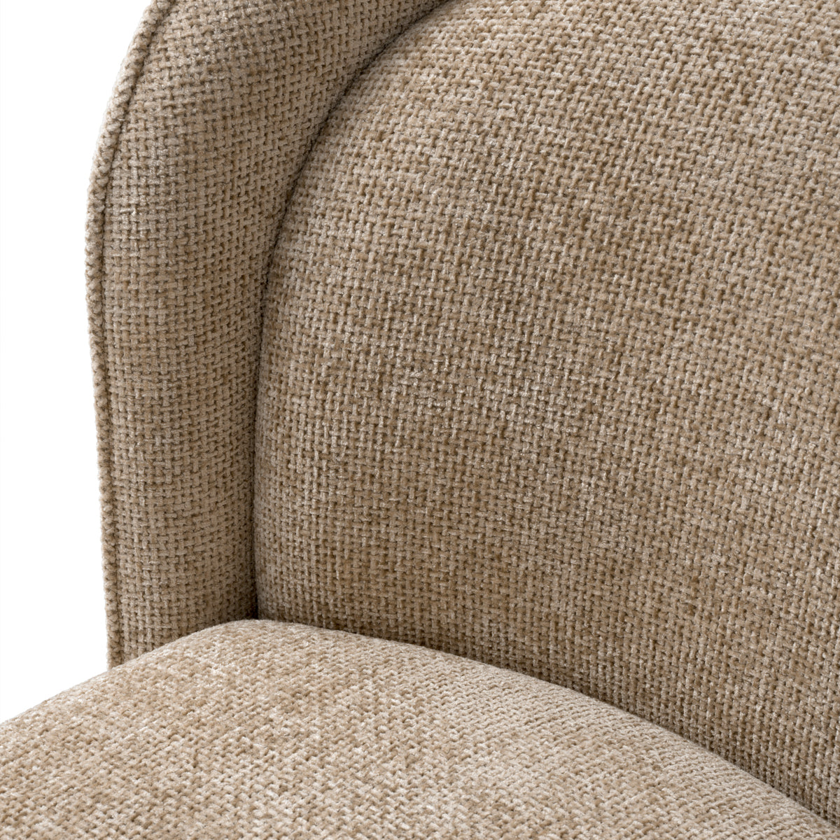 Lyssa Sand Upholstered Armchair Barrier | Cabothousefurniture.com