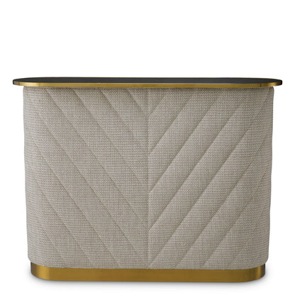 Beveled Glass Bar Table Matthew | Cabothousefurniture.com