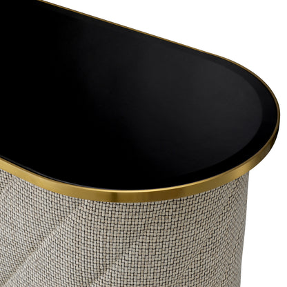 Beveled Glass Bar Table Matthew | Cabothousefurniture.com