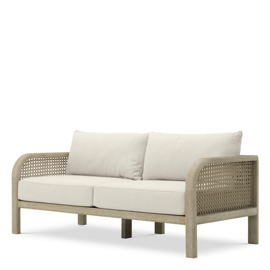 Teak Outdoor Sofa Julian | Cabothousefurniture.com