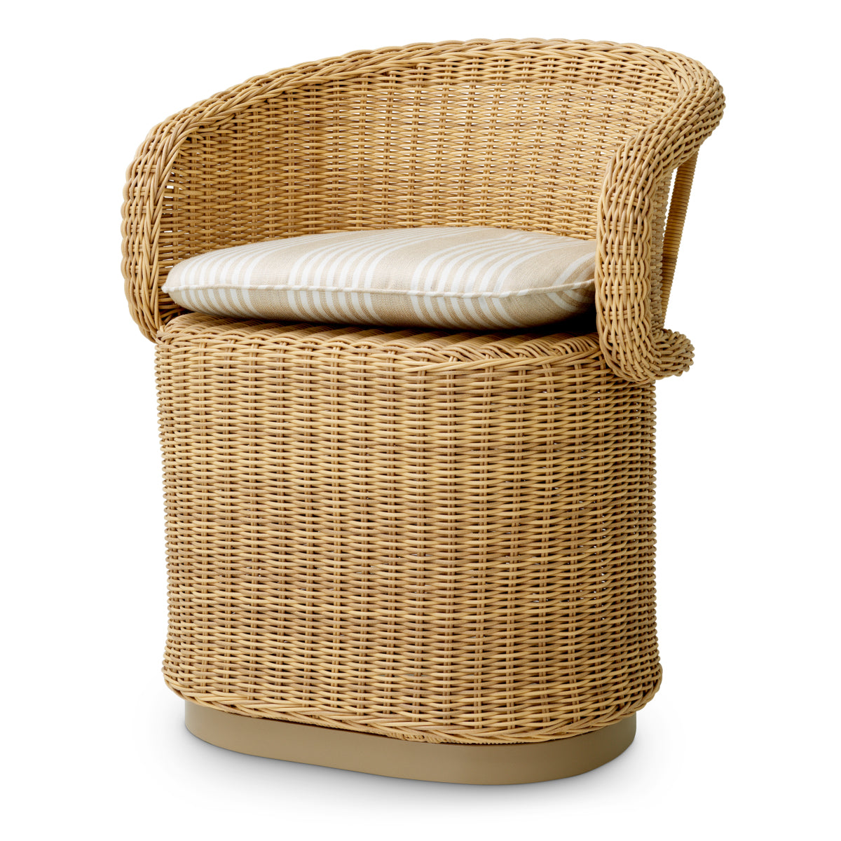 Outdoor Barrel Dining Chair San Remo | Cabothousefurniture.com