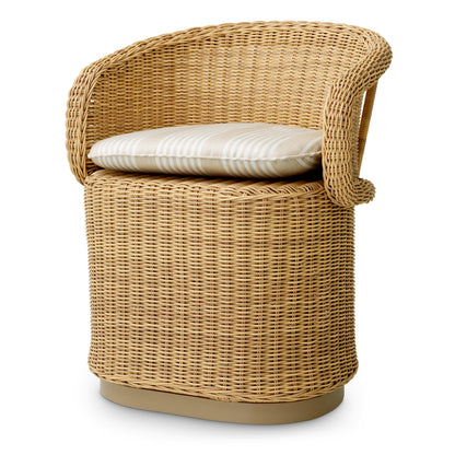 Outdoor Barrel Dining Chair San Remo | Cabothousefurniture.com