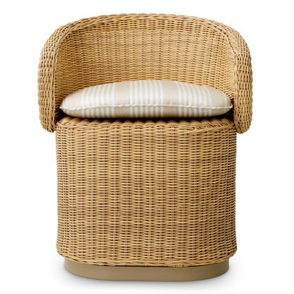 Outdoor Barrel Dining Chair San Remo | Cabothousefurniture.com