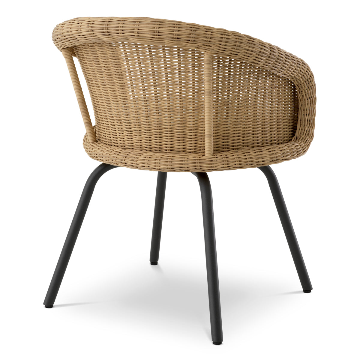Rattan Look Outdoor Dining Chair Nolan