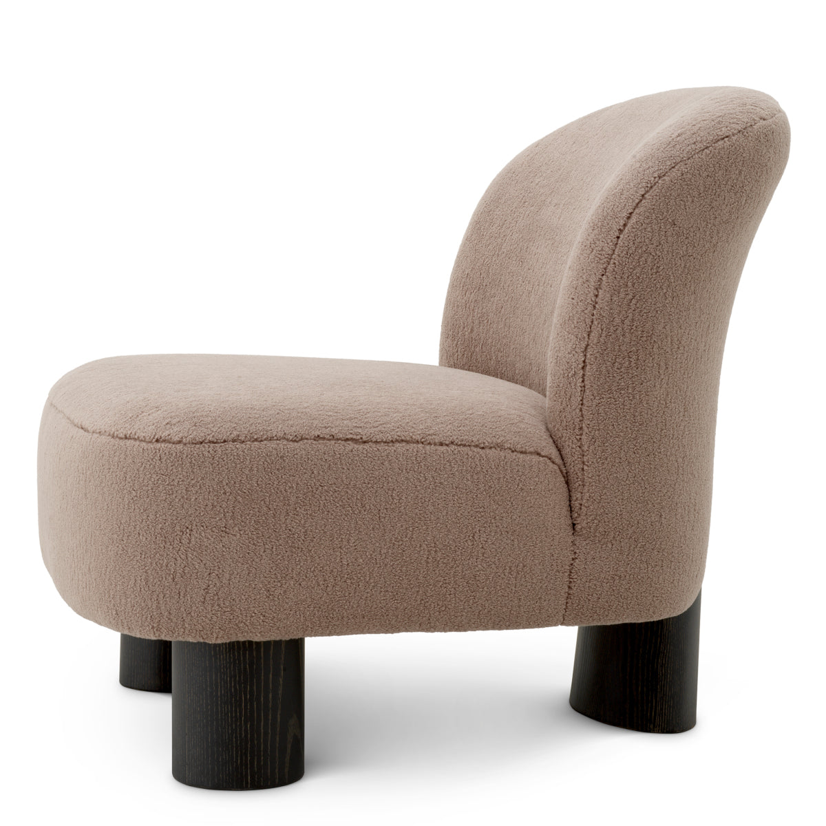 Greige Lounge Chair Thorndale | Cabothousefurniture.com