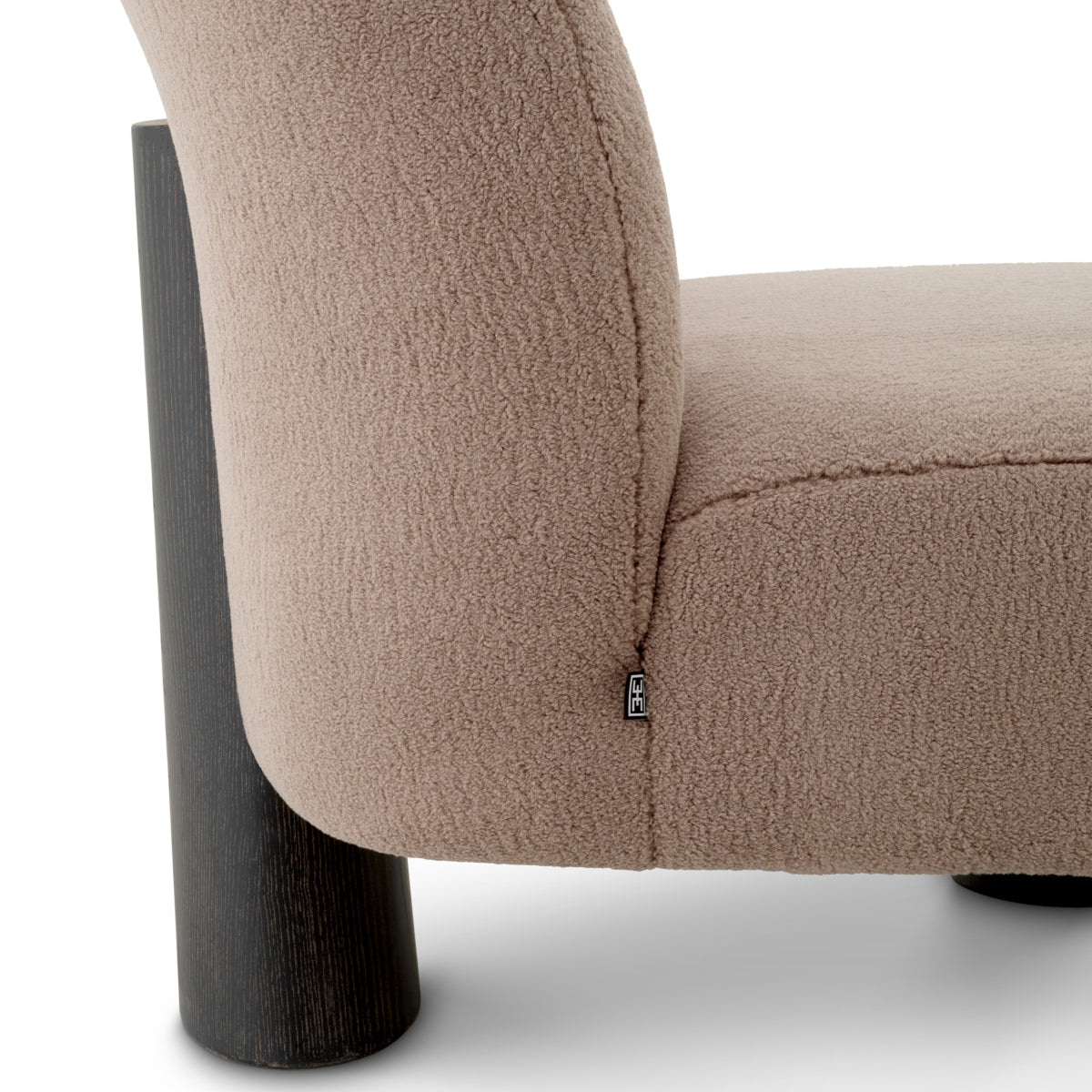 Greige Lounge Chair Thorndale | Cabothousefurniture.com
