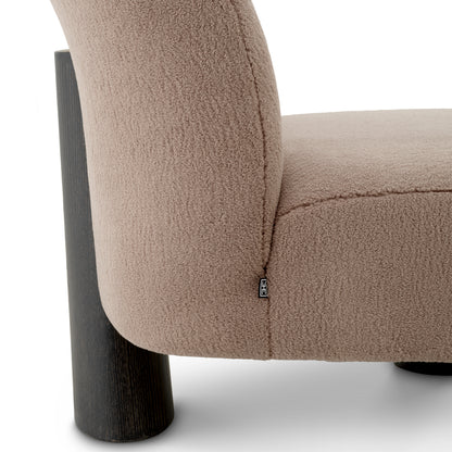 Greige Lounge Chair Thorndale | Cabothousefurniture.com