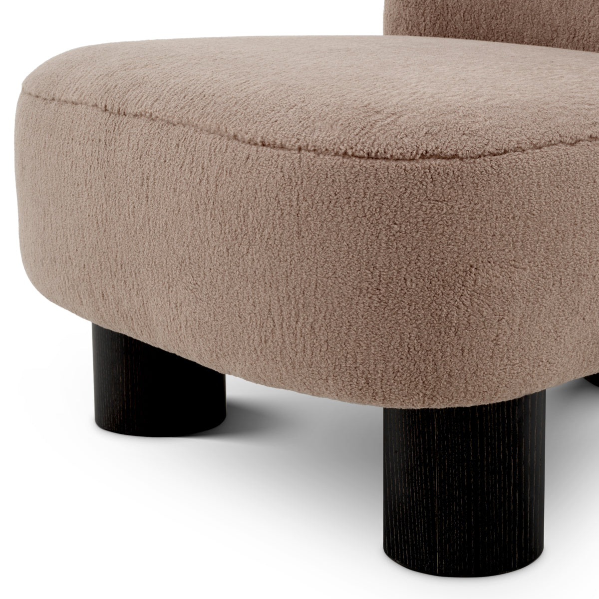 Greige Lounge Chair Thorndale | Cabothousefurniture.com