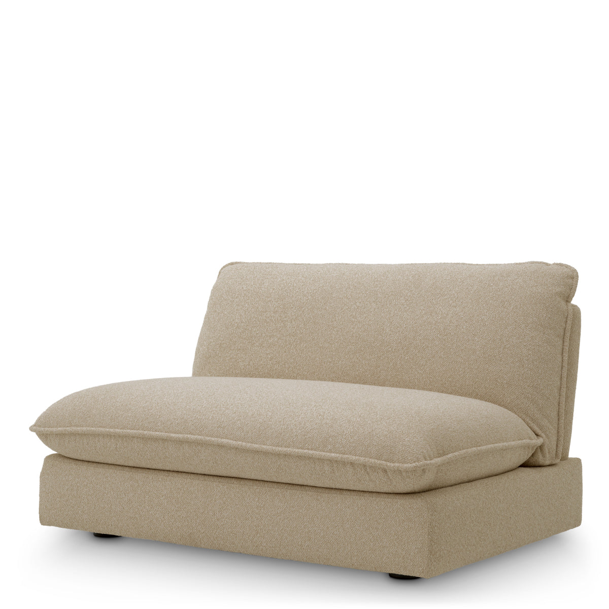 Beige Upholstered Modular Sofa Cresson | Cabothousefurniture.com