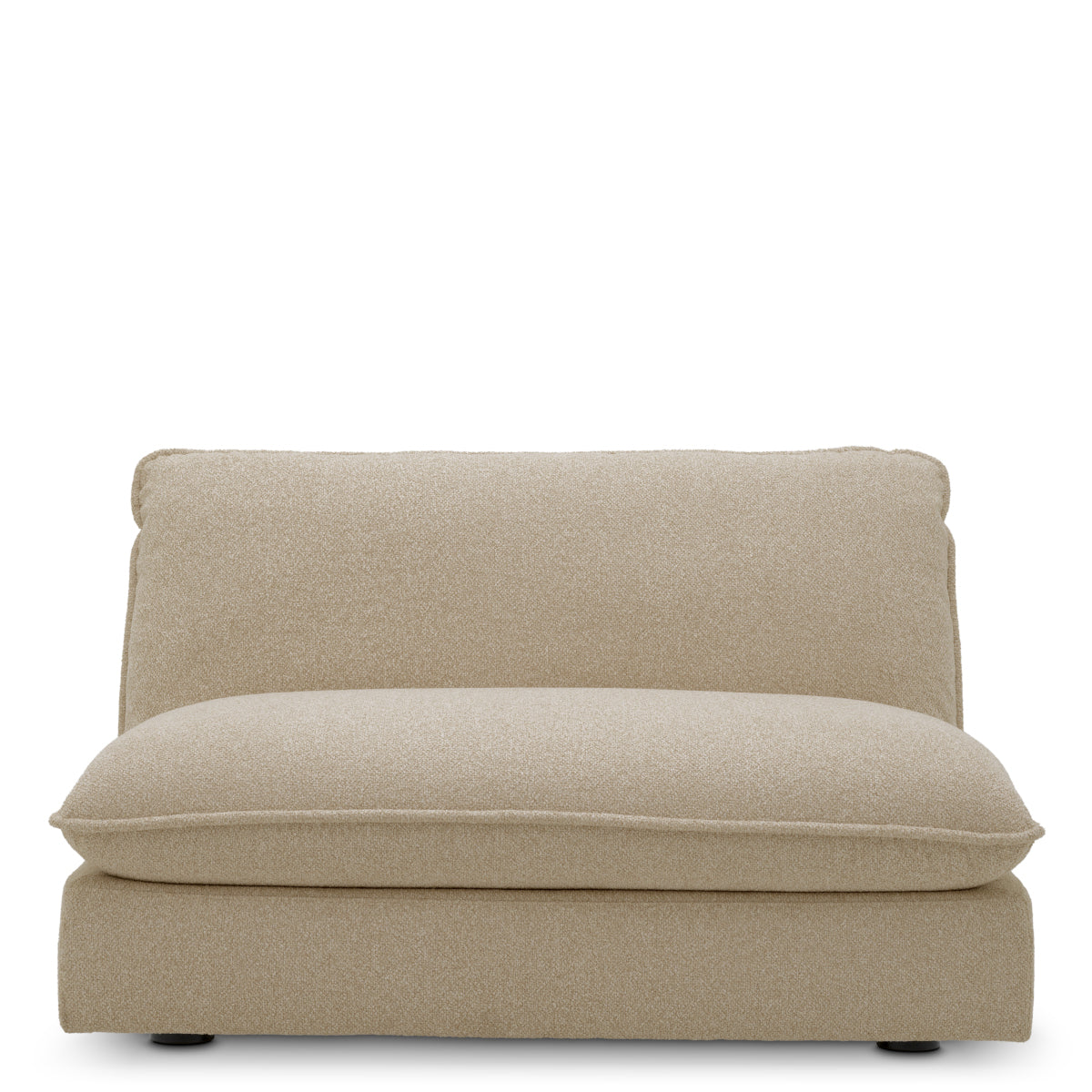 Beige Upholstered Modular Sofa Cresson | Cabothousefurniture.com