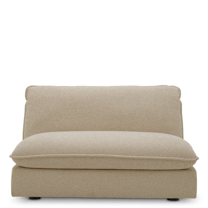 Beige Upholstered Modular Sofa Cresson | Cabothousefurniture.com