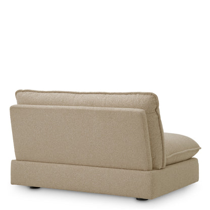 Beige Upholstered Modular Sofa Cresson | Cabothousefurniture.com