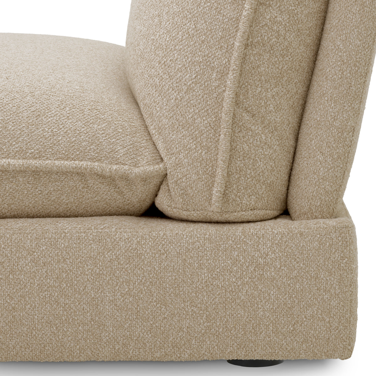 Beige Upholstered Modular Sofa Cresson | Cabothousefurniture.com