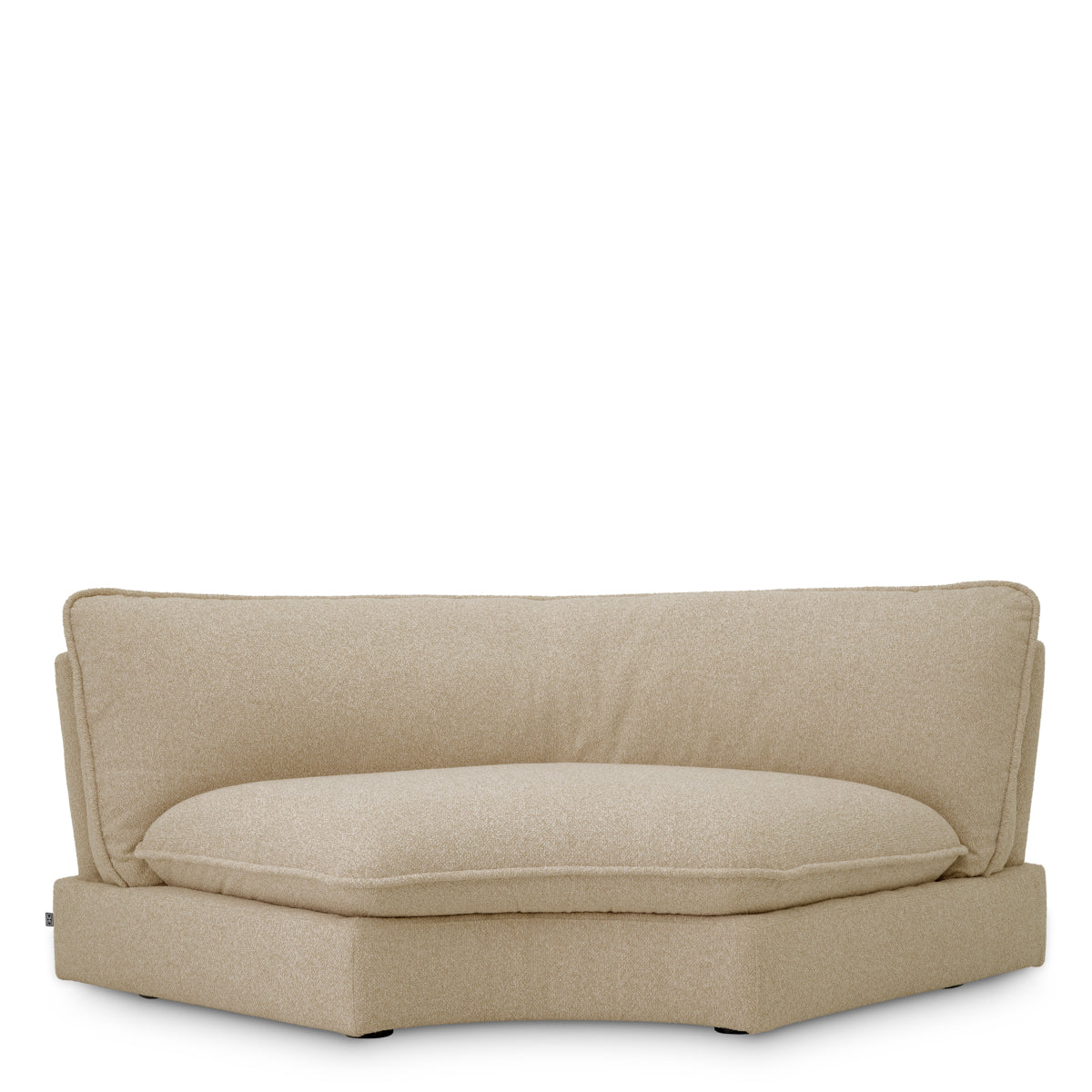 Beige Upholstered Modular Sofa Cresson | Cabothousefurniture.com